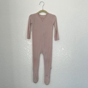 Kyte Baby Zip Footie in Blush 18-24 Months